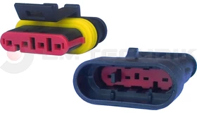 Plug set 4-pin 078