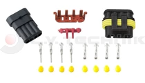 Plug set 4-pin 078