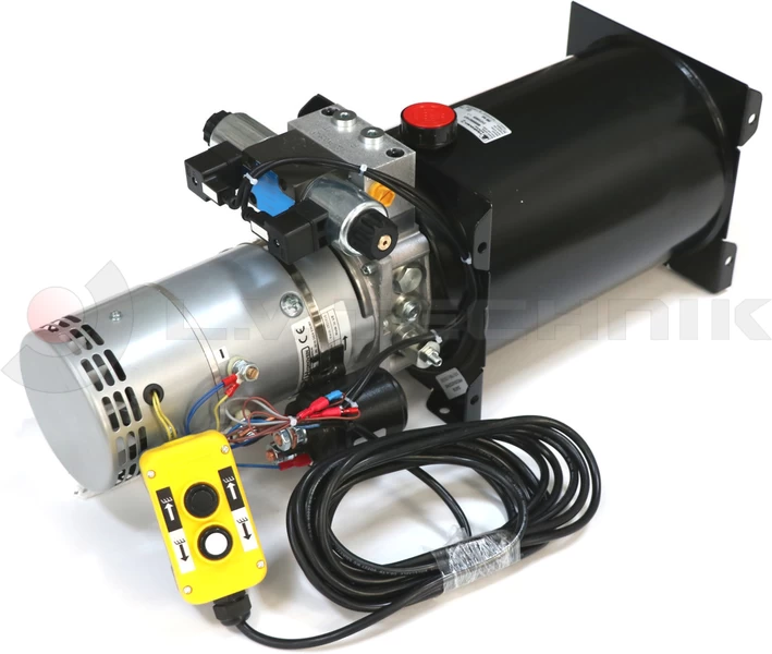 Power pack with 3 position valve