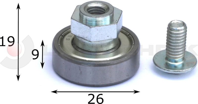 Roller 26mm Schmitz