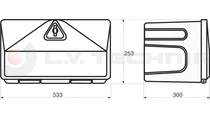 Stabilo Toolbox 533 x 253 x 300