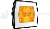 Irányjelző lámpa LED négyzetes 2-funk. FRISTOM
