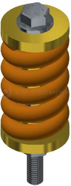 Elastic fixing system M12x140