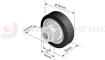 Roller 30mm TSE