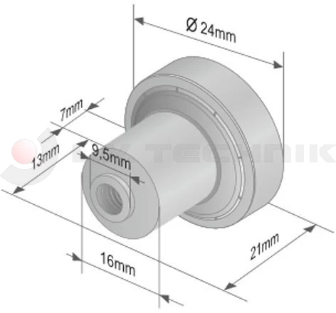 Görgő 24mm Schmitz / TSE