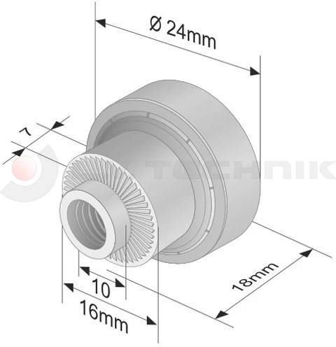 Roller 24mm