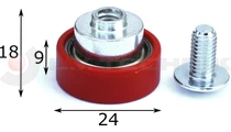 Görgő 24mm Versus / Kögel