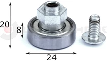 Görgő 24mm Versus / Kögel