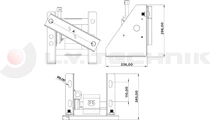 Wheel carrier 275mm