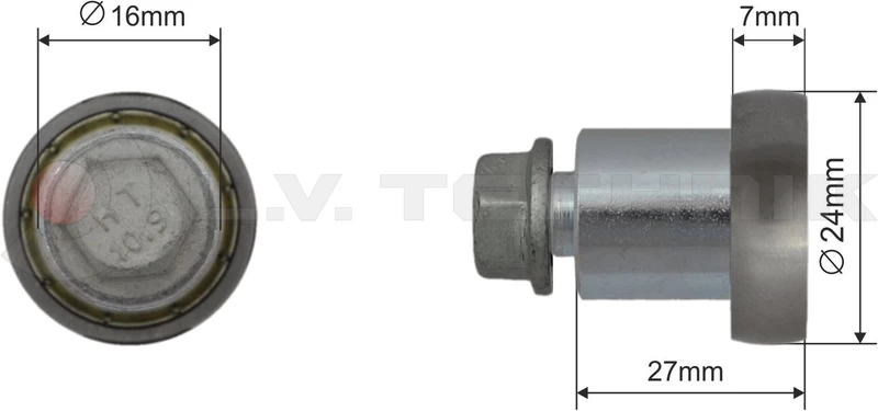 Görgő 24mm Sesam
