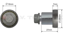 Görgő 24mm Sesam