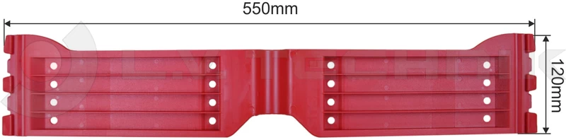Versus folding plate 570mm
