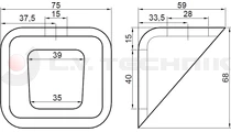 Body mounting bracket