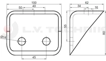 Body mounting bracket