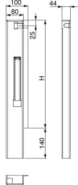 Billencs rakonca 800 30mm első bal