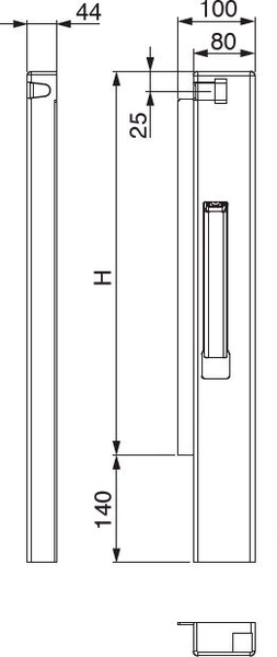 Billencs rakonca 800 30mm első jobb