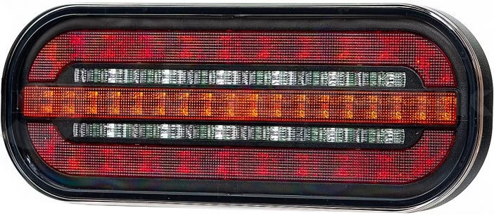 Universal LED rear lamp 3-functional