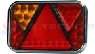 Universal LED rear lamp 12V