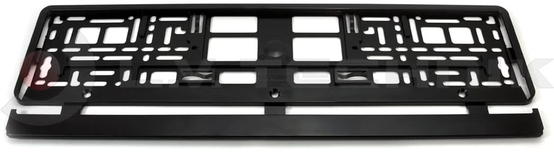 License Plate Frame Black