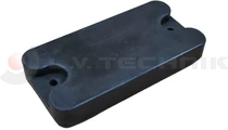 Rubber buffer for tipper 150x75x20