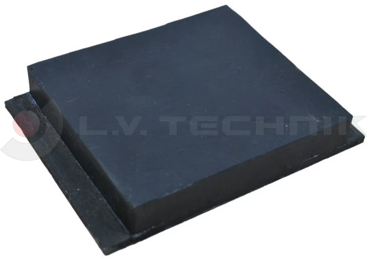 Rubber buffer for tipper 120x90x20