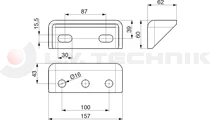 Body mounting bracket 