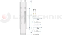 Side Pillar K20 600 with Kinnetop