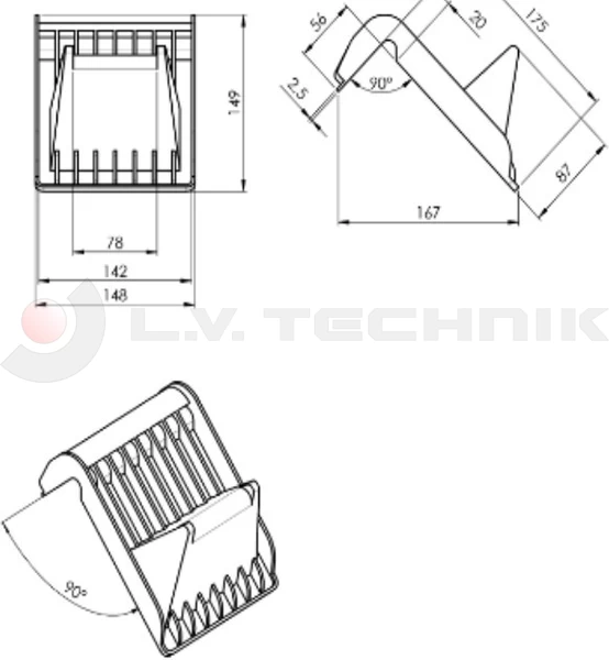 Corner protector KP PAPER XXL 