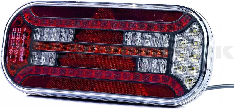 Universal LED rear lamp 6 functions right