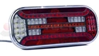 LED rear lamp 6 functions with plate number light