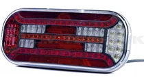 LED rear lamp 6 functions with plate number light right