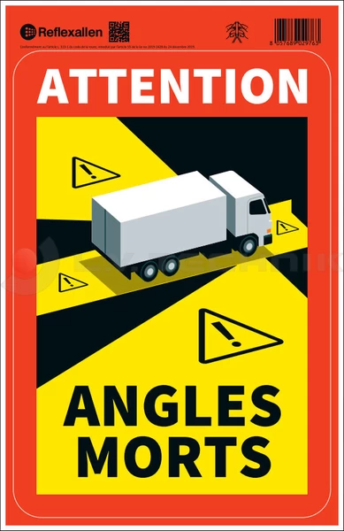 Blind spots self-adhesive