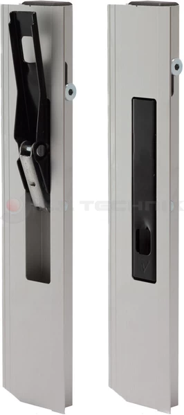 Pinned lock 400mm with ledge right