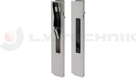Pinned lock 400mm with ledge right