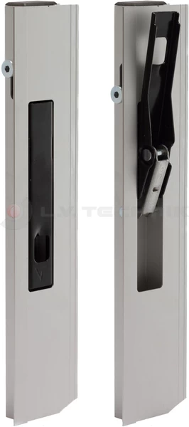 Pinned lock 400mm with ledge left