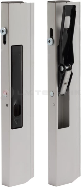 Pinned lock 400mm without ledge left