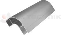 Lateral protection aluminium cover profile L=3000mm