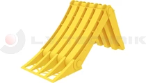 Foldable plastic wheel chock F53