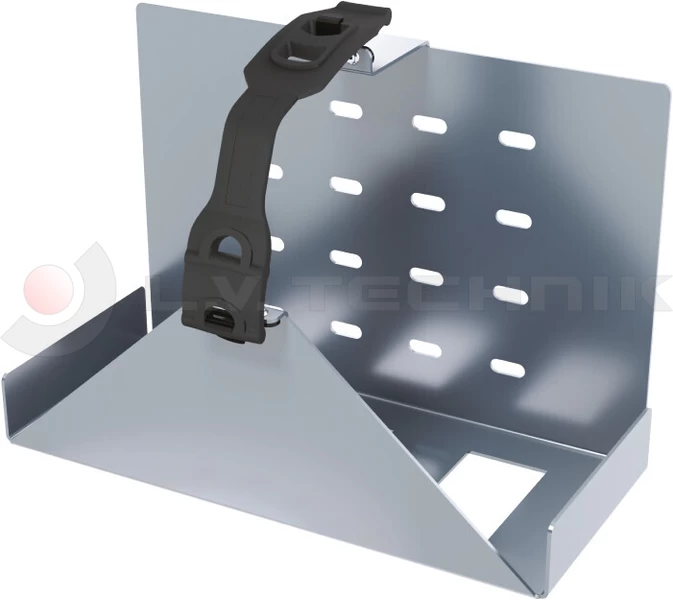 Holder for foldable wheel chock
