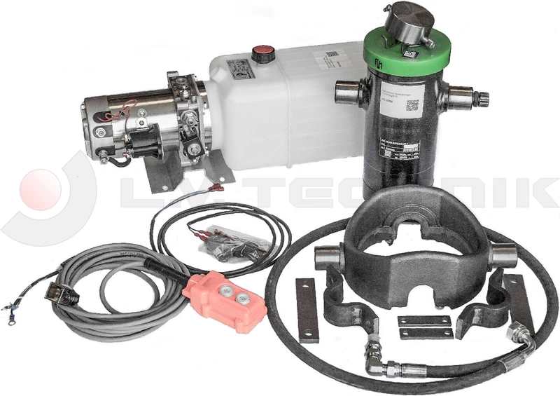 Hydraulic kit 12V/1600W/1237mm plastic