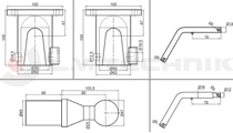 Tipping ball set 50mm horizontal 3,5t