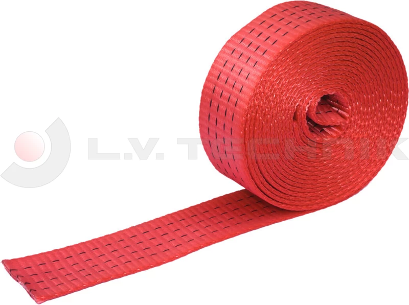 Webbing 50mm 4t red