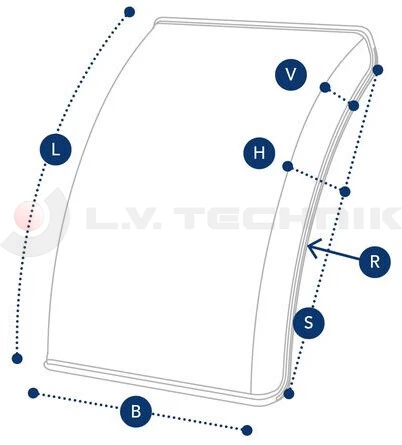 Mudguard 43.670.07