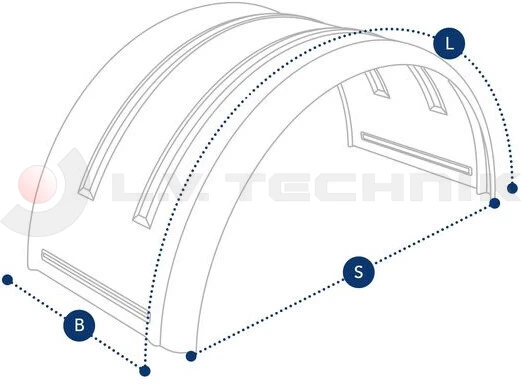 Mudguard 50.1000.15