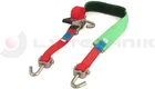 Car lashing strap 5t 3-point with non-slipping tape