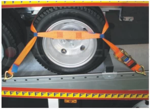 Car lashing strap 5t 3p 2 parts J - SPANITEX