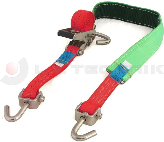Car lashing strap 3t 3p antislip mat SJ - SPANITEX