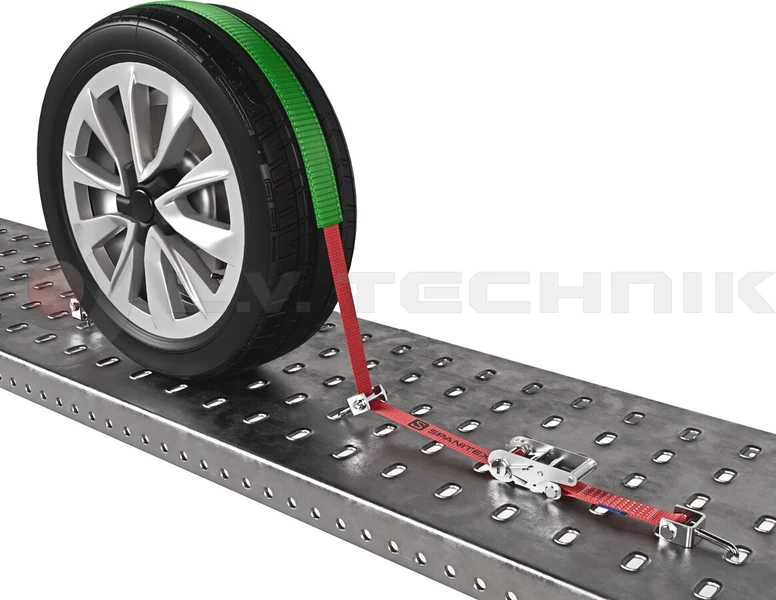 Car lashing strap 3t 3p antislip mat SJ - SPANITEX