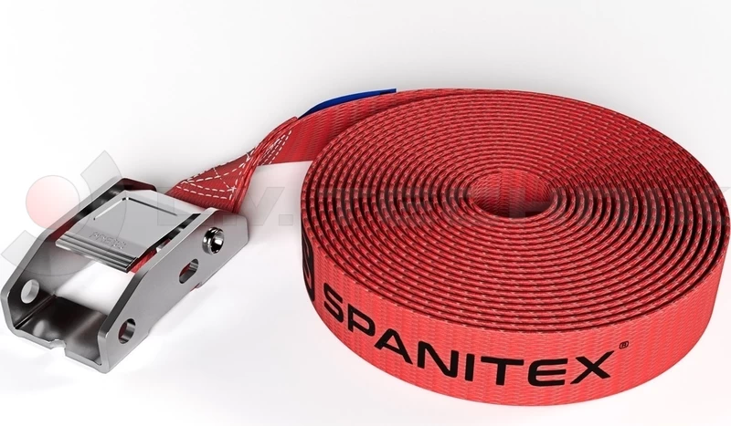 Lashing strap one part 400kg with buckle 6m - SPANITEX