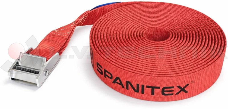 Lashing strap one part 250kg with buckle 5m - SPANITEX